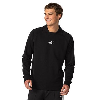 Puma Mens Logo Crew Neck Sweatshirt