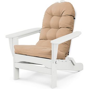 Adirondack Chair Cushion Water-Repellent High Elasticity PP Cotton Indoor Outdoor Patio Seat Pad