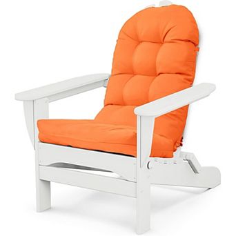 Adirondack Chair Cushion Water-Repellent High Elasticity PP Cotton Indoor Outdoor Patio Seat Pad