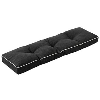 Bench Cushion Memory Foam Indoor Outdoor Non-slip
