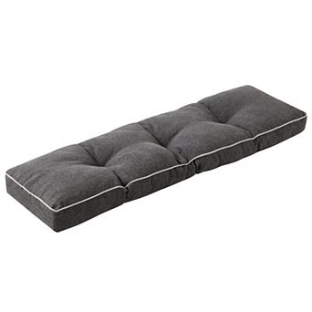 Bench Cushion Memory Foam Indoor Outdoor Non-slip