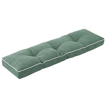 Bench Cushion Memory Foam Indoor Outdoor Non-slip