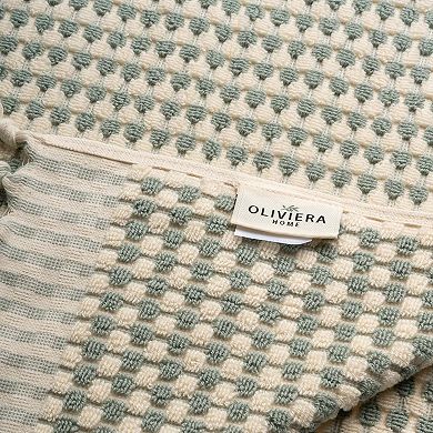 Dots Turkish Cotton Terry Bath Towel