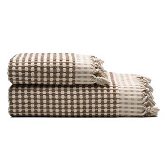 Dots Turkish Cotton Terry Bath Towel