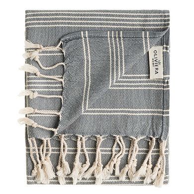 Essential Stripe Turkish Cotton Bath Towel