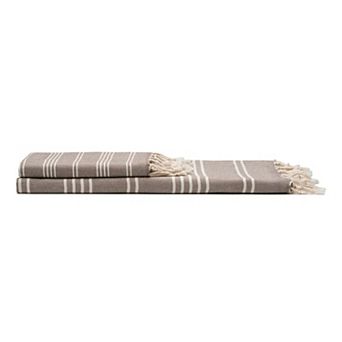 Essential Stripe Turkish Cotton Bath Towel