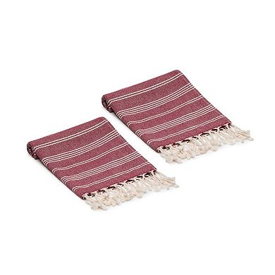 Essential Stripe Turkish Cotton Towel Bundle