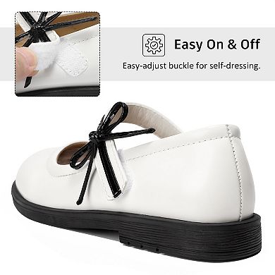 Girls Dress Shoes School Uniform Flat