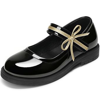 Girls Dress Shoes School Uniform Flat