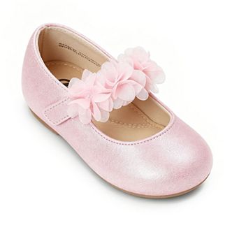 Girl Dress Shoes Flower Mary Jane Shoes for Wedding Party Casual Soft Walking