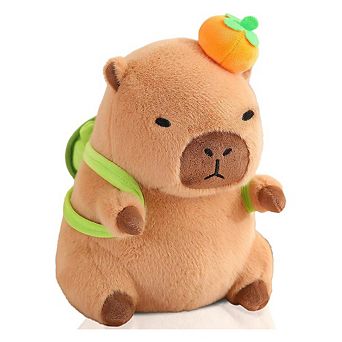 12'' Cute Capybara Plush Kawaii Soft Plush Doll Pillow Stuffed Aniamls Toys for Kids Birthdays Gift