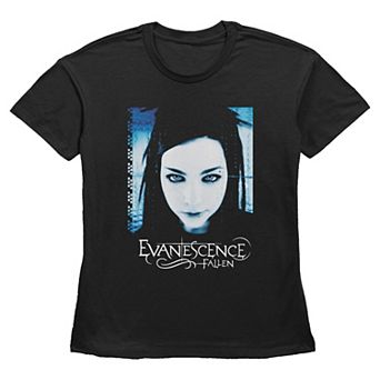 Women's Evanescence Fallen Album Art Graphic Tee
