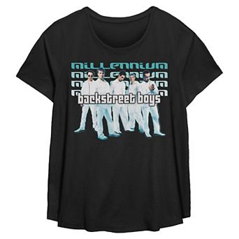Plus Size Backstreet Boys Millennium Flowy Graphic Tee