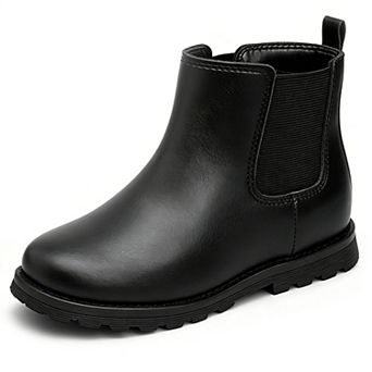 HOMEHOT Girls Ankle Boots Slip On Fashion Boots for Toddler Little Big Kids