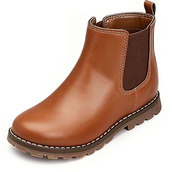 HOMEHOT Girls Ankle Boots Slip On Fashion Boots for Toddler Little Big Kids