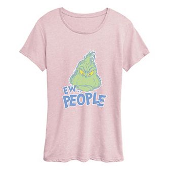 Women's Dr. Seuss The Grinch Ew People Graphic Tee
