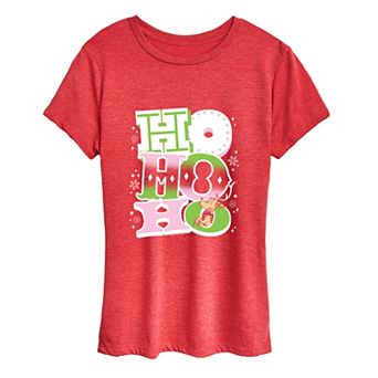 Women's Dr. Seuss The Grinch "Ho Ho Ho" Graphic Tee