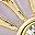 Gold Tone Purple