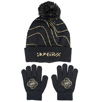 Girls K-Pop Demon Hunters' Huntrix 2 pc Winter Beanie & Gloves Set