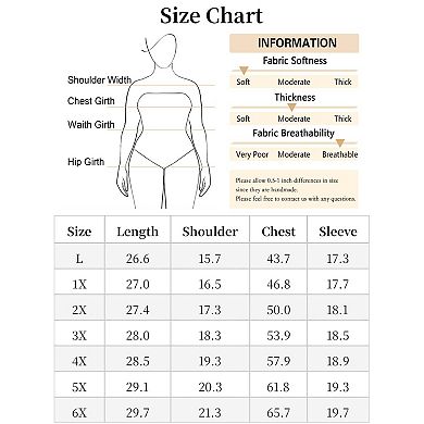 Women's Plus Size Tunic Tops Casual 3/4 Sleeve Trendy Buttons Patchwork Crewneck Striped Blouses