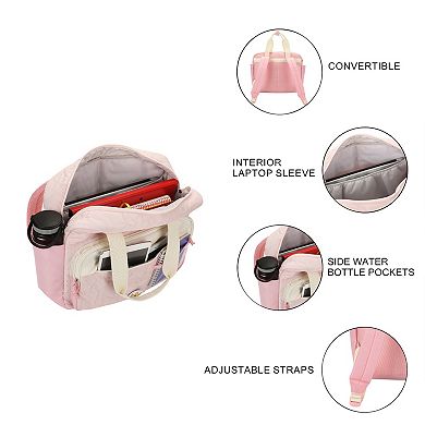 Super Mario Princess Peach Mini Backpack with Adjustable Straps