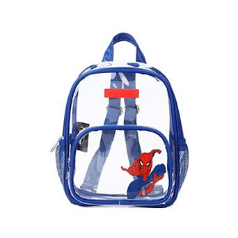 Spider-Man Classic Heroic Pose Clear 10-inch Mini Backpack