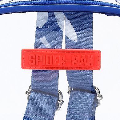 Spider-Man Classic Heroic Pose Clear 10-inch Mini Backpack
