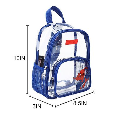 Spider-Man Classic Heroic Pose Clear 10-inch Mini Backpack