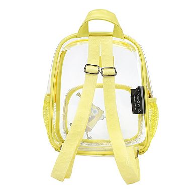 Spongebob Squarepants Open Arms Clear 10-inch Mini Backpack