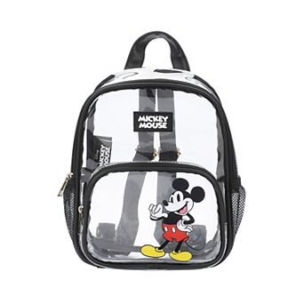 Disney's Mickey Mouse Waving Clear Mini Backpack