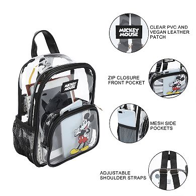 Disney's Mickey Mouse Waving Clear Mini Backpack