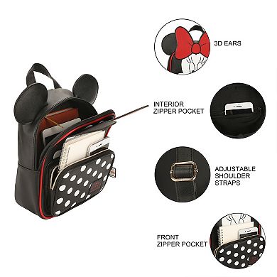 Disney's Minnie Mouse Classic 11-inch Mini Backpack