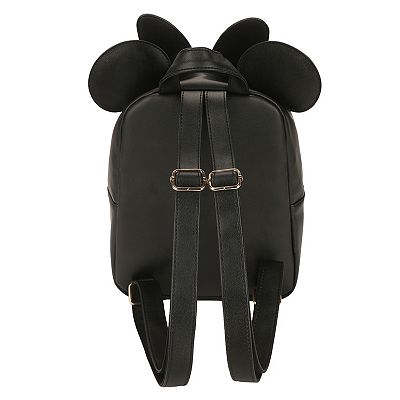 black leather minnie mouse backpack Disney for Women, Men, Boys, Girls, Unisex | Cute PU 10" Minnie Mouse Mini Backpack Purse Shoulder Purse its the perfect size for carrying your most important essentials comfortably NWT Disney Sequin Ears/ Bow