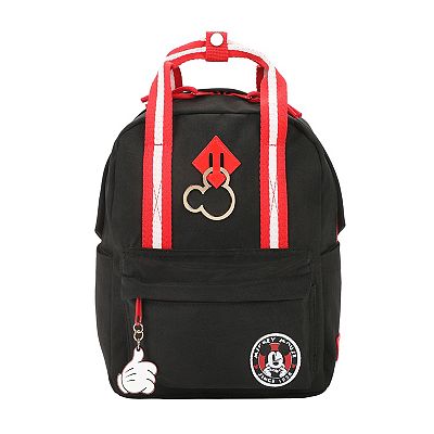 cotton canvas mini backpack Amiacalva Small Washed in White Terra Thread is a carbon Terra Thread Zem Mini Backpack