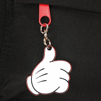 Disney's Mickey Mouse Logo Cotton Canvas Mini Backpack