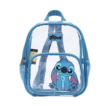 Disney's Lilo & Stitch Curious Pose 11-inch Clear Mini Backpack