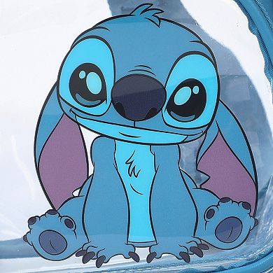 Disney's Lilo & Stitch Curious Pose 11-inch Clear Mini Backpack