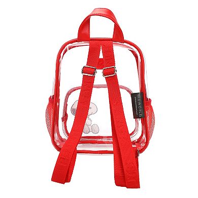 Peanuts Snoopy & Woodstock Clear 10-inch Mini Backpack