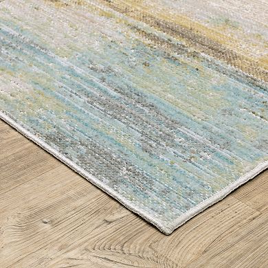 StyleHaven Textural Distressed Ombre Area Rug