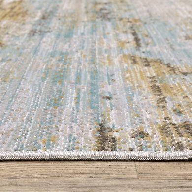 StyleHaven Textural Distressed Ombre Area Rug