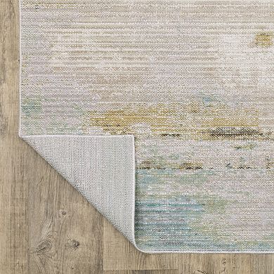 StyleHaven Textural Distressed Ombre Area Rug