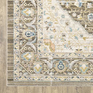 StyleHaven Calloway Vintage Medallion Area Rug