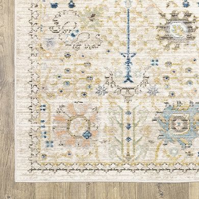 StyleHaven Calloway Vintage Floral Area Rug