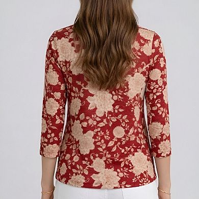 Goldie Floral Top