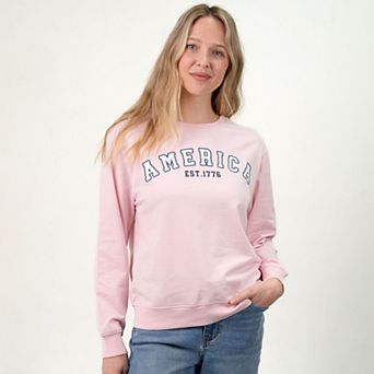 Club 76 Pink Americana Crewneck