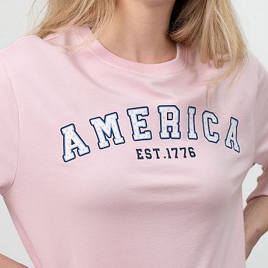 Club 76 Pink Americana Crewneck