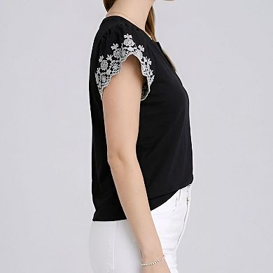 Hunter Embroidered Top