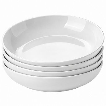 10 Inch Porcelain Serving Bowl Set 56 Oz Capacity Dishwasher Safe
