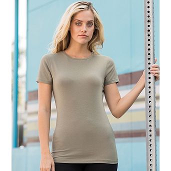 Skinni Fit Womens/Ladies Feel Good Stretch Short Sleeve T-Shirt