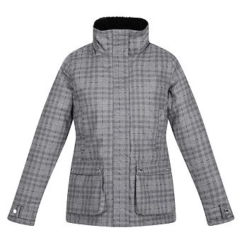 Regatta Womens/Ladies Leighton Plaid Waterproof Jacket